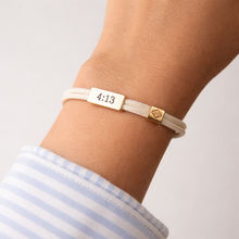 Load image into Gallery viewer, L&E Sentiment Cord Bracelet -Philippians 4:13 You've Got This