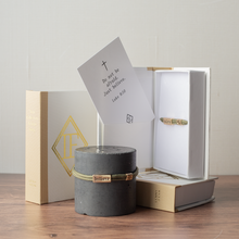 Load image into Gallery viewer, L&E Sentiment Cord Bracelet -Believe Luke 8:50