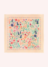 Load image into Gallery viewer, Wild Flowers Cotton Bandana -Coconut