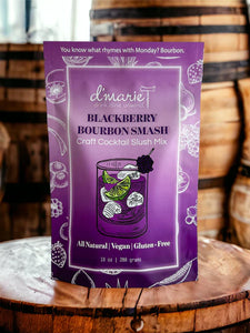 Blackberry Bourbon Smash Cocktail Slush Mix
