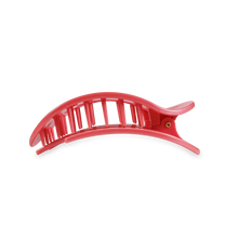 Load image into Gallery viewer, Teleties Flat Round Clips -Calming Coral