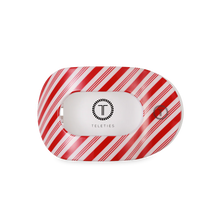 Load image into Gallery viewer, Teleties Flat Round Clips -Candy Cane Crush