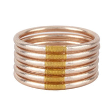 Load image into Gallery viewer, Serenity Prayer All Weather Bangles -Champagne
