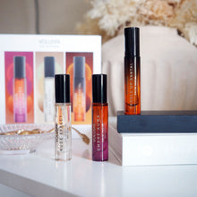 Load image into Gallery viewer, Voluspa Eau de Parfum Warm & Spiced Travel Trio Gift Set