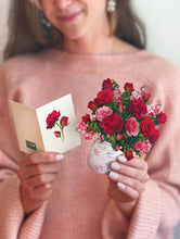 Load image into Gallery viewer, Flower Bouquet Card -Blooming Roses
