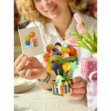 Load image into Gallery viewer, Birthday Bouquet Card -Balloons