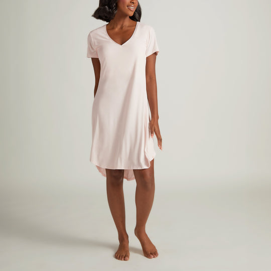 Dreamy Bamboo Claire Nightgown -Pink