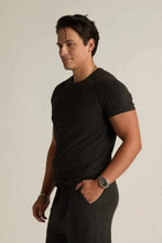 Load image into Gallery viewer, Men's Short Sleeve Lounge Shirt -Charcoal