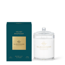 Load image into Gallery viewer, Glasshouse 13.4 oz. Candle -Velvet Rhapsody