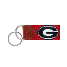 Load image into Gallery viewer, S&B Key Fob -Georgia G (Red)