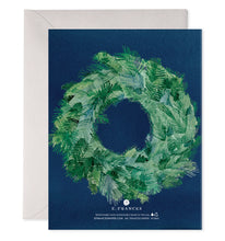 Load image into Gallery viewer, E Frances Holiday Card -Season&#39;s Greens
