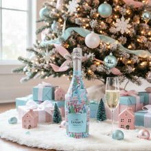 Load image into Gallery viewer, Home for the Holidays Prosecco Bottle Wrap