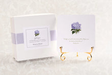 Load image into Gallery viewer, Oversized Verse Cards & Easel -Hydrangea