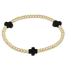 Load image into Gallery viewer, enewton Extends Gold Signature Cross Bracelets -3mm