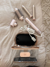 Load image into Gallery viewer, Jon Hart Clear Makeup Case -Red