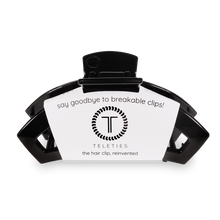 Load image into Gallery viewer, Teleties Open Hair Clips -Jet Black