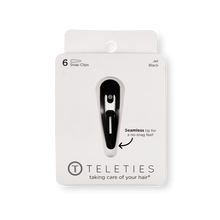 Load image into Gallery viewer, Teleties Snap Clip -Jet Black