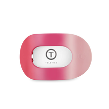Load image into Gallery viewer, Teleties Flat Round Clip -Kiss & Tell