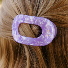 Load image into Gallery viewer, Teleties Flat Round Clips -Lavender Mist