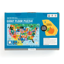 Load image into Gallery viewer, Map of the U.S.A. 50 Piece Giant Floor Puzzle