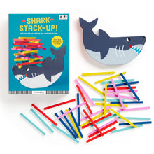Load image into Gallery viewer, Wooden Balancing Game -Shark Stack-Up!