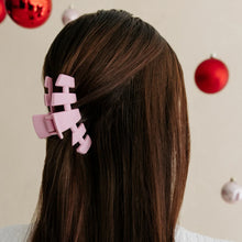 Load image into Gallery viewer, Teleties Classic Hair Clips -Merry Pinkmas