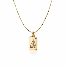 Load image into Gallery viewer, L&E Storytellers Necklace -Boat