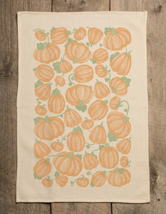Pumpkin Pattern Kitchen Towel