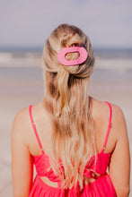 Load image into Gallery viewer, Teleties Flat Round Clips -Paradise Pink