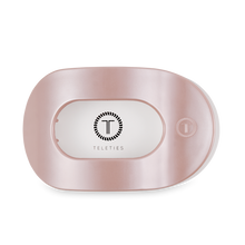 Load image into Gallery viewer, Teleties Flat Round Clips -Pearly Pink