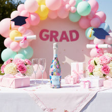 Load image into Gallery viewer, La Marca Pink Graduation Bottle Wrap