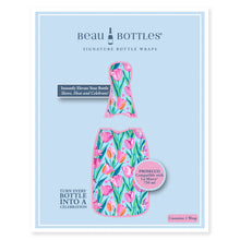 Load image into Gallery viewer, Blushing Tulip Garden Prosecco Bottle Wrap