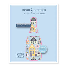 Load image into Gallery viewer, Blue Row Houses Prosecco Bottle Wrap