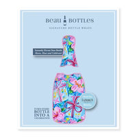 Load image into Gallery viewer, Preppy Happy Birthday Brushed Presents Prosecco Bottle Wrap