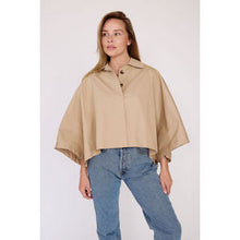 Load image into Gallery viewer, Cobblestone Rosetta Cape -Sand