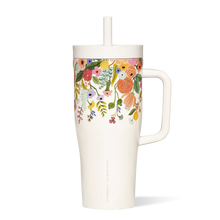 Load image into Gallery viewer, Corkcicle Leakproof Cruiser 22oz -Rifle Paper Garden Party Cream