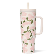 Load image into Gallery viewer, Corkcicle Leakproof Cruiser 40oz -Rifle Paper Pink Hydrangea