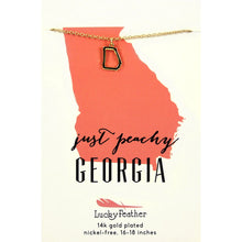 Load image into Gallery viewer, State Love Necklace -Georgia