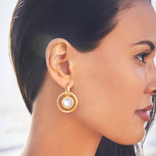 Load image into Gallery viewer, Julie Vos Astor 6-in-1 Charm Earring -Iridescent Clear Crystal