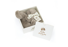 Load image into Gallery viewer, Baby Jellycat Smudge Elephant Soother Gift Box