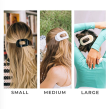 Load image into Gallery viewer, Teleties Flat Round Clips -Miss Americana