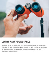 Load image into Gallery viewer, Standard Issue Waterproof Binoculars 8x25 -Poppy Orange II