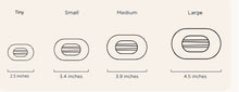 Load image into Gallery viewer, Teleties Sand Dollar Flat Hair Clip