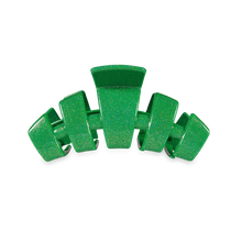 Load image into Gallery viewer, Teleties Classic Hair Clips -Shamrock Shimmer