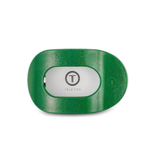 Load image into Gallery viewer, Teleties Flat Round Clips -Shamrock Shimmer
