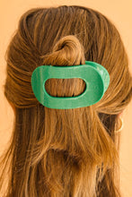 Load image into Gallery viewer, Teleties Flat Round Clips -Shamrock Shimmer