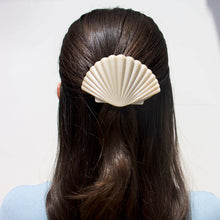 Load image into Gallery viewer, Teleties Shimmering Shell Flat Hair Clip