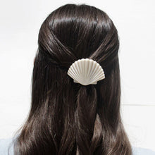 Load image into Gallery viewer, Teleties Shimmering Shell Flat Hair Clip