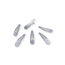 Load image into Gallery viewer, Teleties Snap Clip -Silver