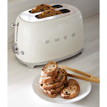 Load image into Gallery viewer, Smeg Toaster 2 Slice -Cream
